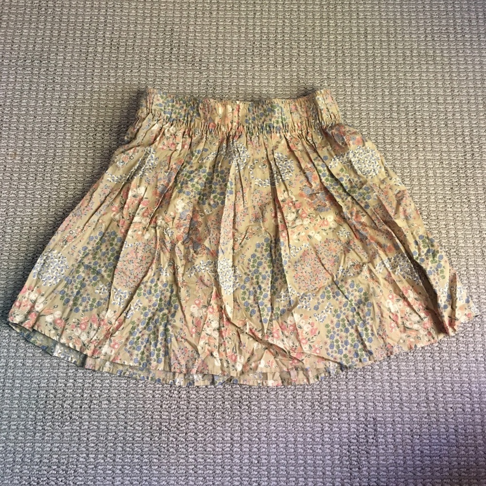 H & M Floral Skirt